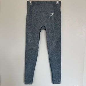 Size Small Gymshark Vital Seamless 2.0 Gray Blue Comfy Leggings for Working Out